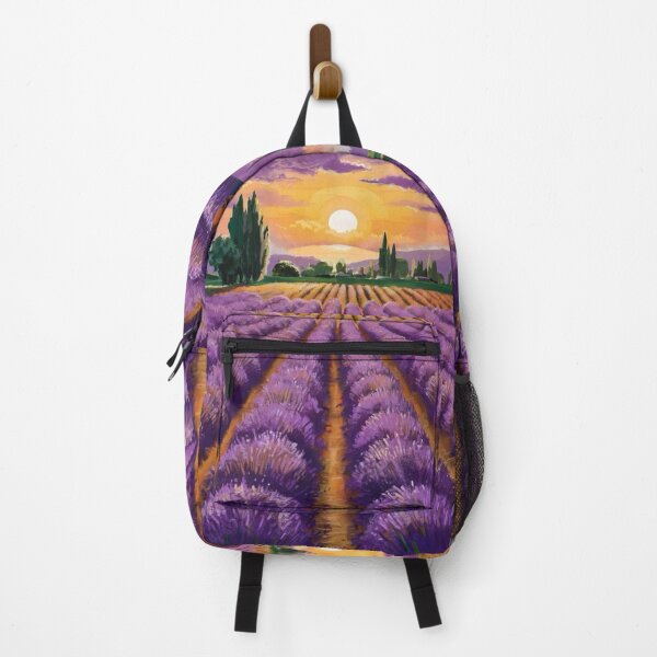 Item preview, Majestic Sunset in Lavender Fields: French Countryside Bliss designed and sold by CARRAANN.