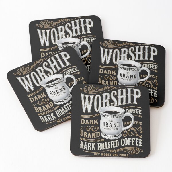 Item preview, Worship coffee designed and sold by JansenGS.