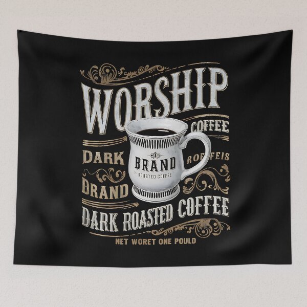 Item preview, Worship coffee designed and sold by JansenGS.