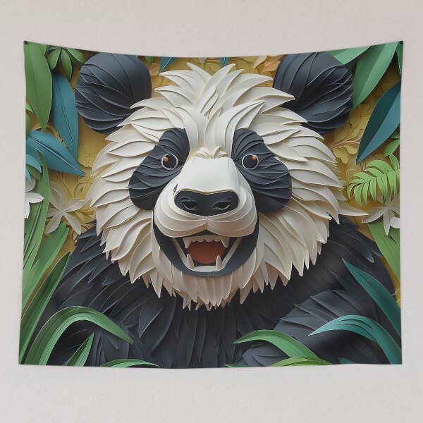 Item preview, Panda Art Illustration designed and sold by nomiraclehere.