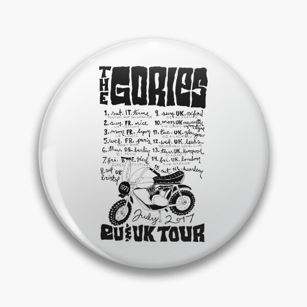 Item preview, The Gories EU UK Tour designed and sold by lslnds.