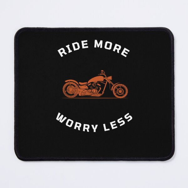 Item preview, Ride More Worry Less: Embrace the Freedom of the Open Road designed and sold by UrbanEdgeArt.