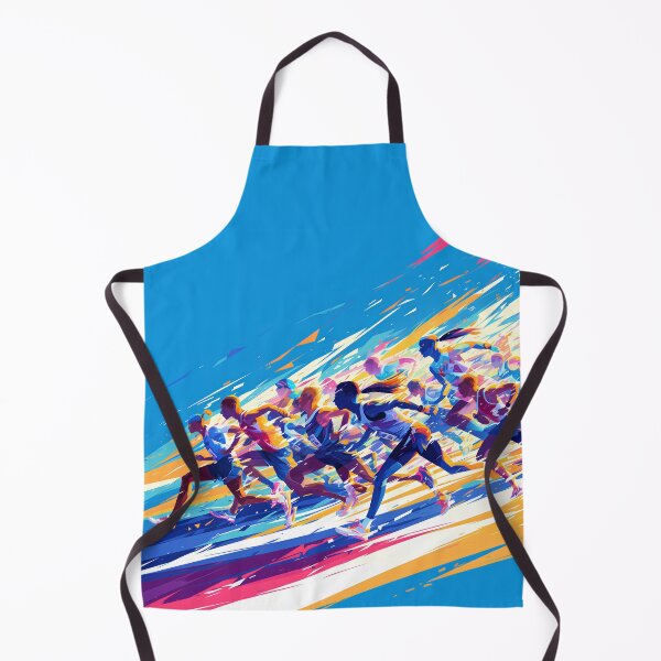 Item preview, Dynamic Marathon Silhouette Design designed and sold by Windy-market.