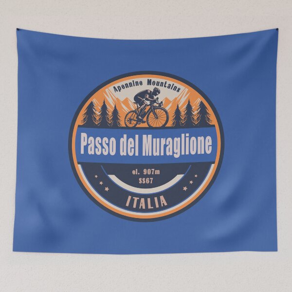 Item preview, Passo del Muraglione SS67 Italy Cycling Mountain Design designed and sold by CynthiaGraphics.