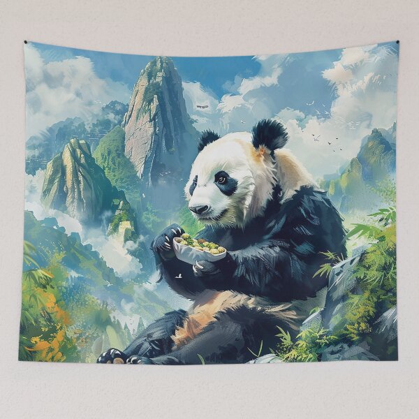Item preview, Panda Art Illustration designed and sold by nomiraclehere.