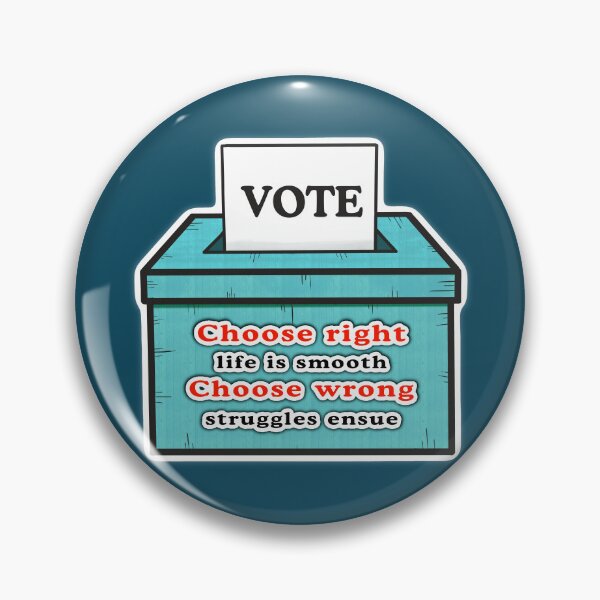 Item preview, Vote_Choose right life is smooth choose wrong struggles ensue designed and sold by jessie848v.