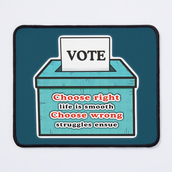 Item preview, Vote_Choose right life is smooth choose wrong struggles ensue designed and sold by jessie848v.