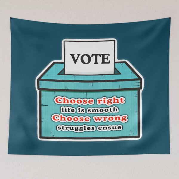 Item preview, Vote_Choose right life is smooth choose wrong struggles ensue designed and sold by jessie848v.