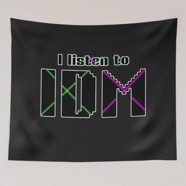 Item preview, I Listen To IDM and Braindance designed and sold by MusicArtAndGrind.