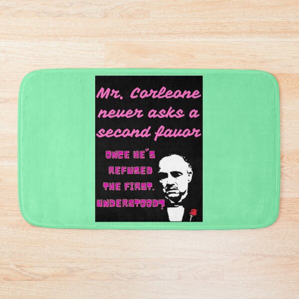 Item preview, The Godfather Quotes designed and sold by MountainAndSea.