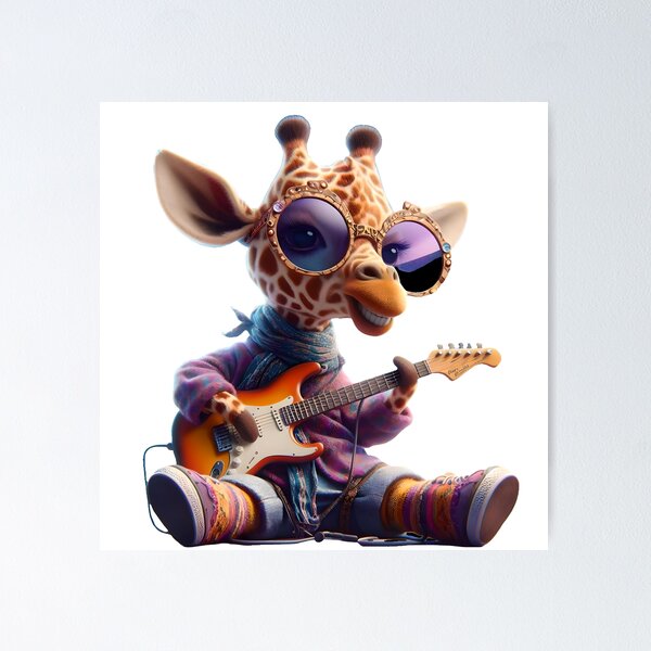 Item preview, Giraffe Grooves designed and sold by Ssevi.