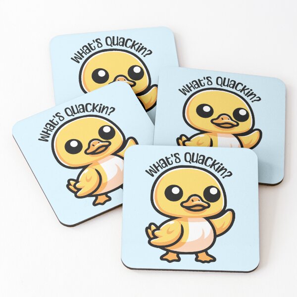 Item preview, What's Quackin? Cute Rubberduck Pun designed and sold by PMCreative.