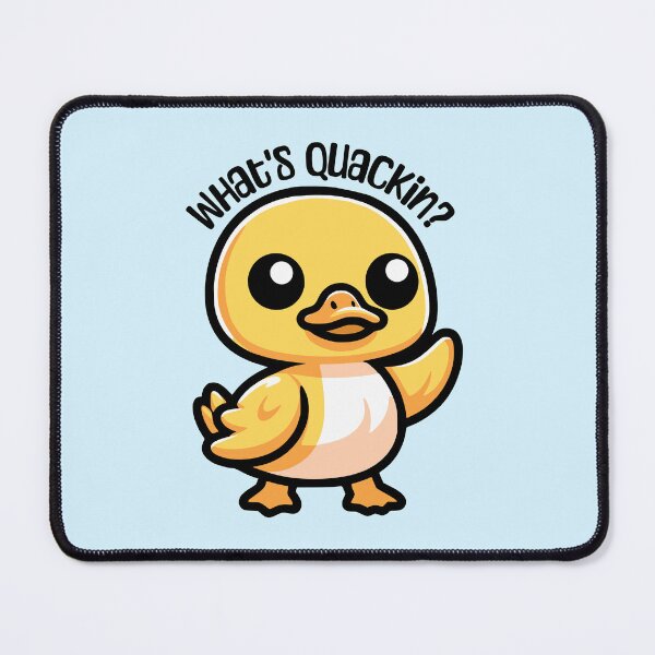 Item preview, What's Quackin? Cute Rubberduck Pun designed and sold by PMCreative.