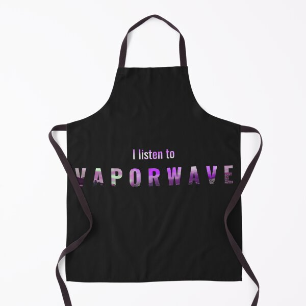 Item preview, I Listen To Vaporwave, 80s Neon Aesthetic designed and sold by MusicArtAndGrind.
