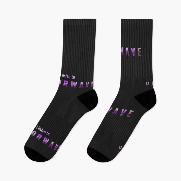 Item preview, I Listen To Vaporwave, 80s Neon Aesthetic designed and sold by MusicArtAndGrind.