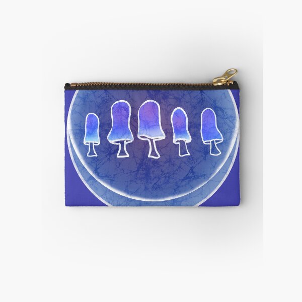 Item preview, Batik Mushrooms with crescent moon designed and sold by AuroraXGreen.
