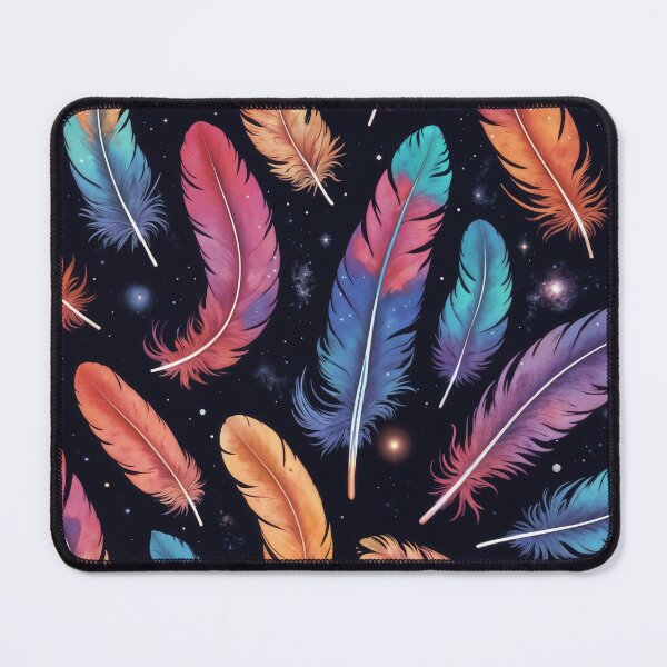 Item preview, Floating cosmic feathers designed and sold by CreativPurpose.