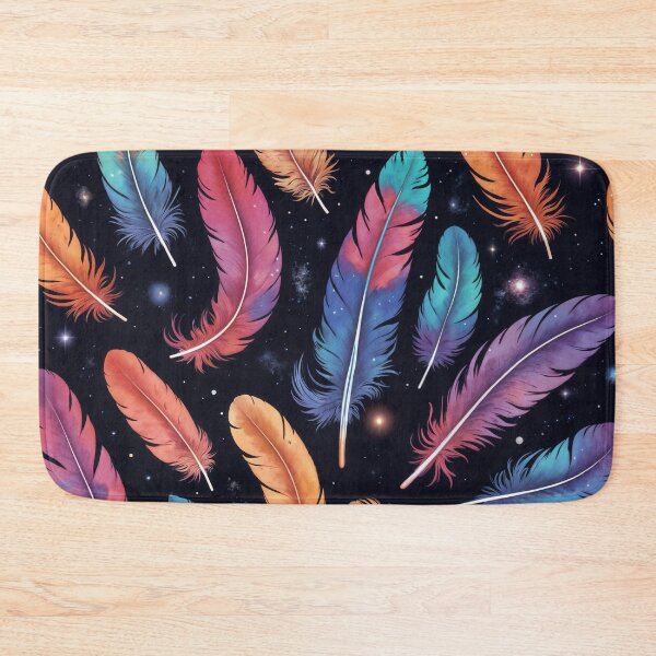 Item preview, Floating cosmic feathers designed and sold by CreativPurpose.