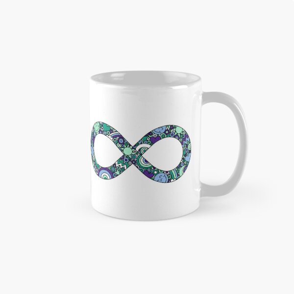Item preview, Infinity Neurodiverse Doodle Gay Men's Pride Flag designed and sold by JoyfulJen.
