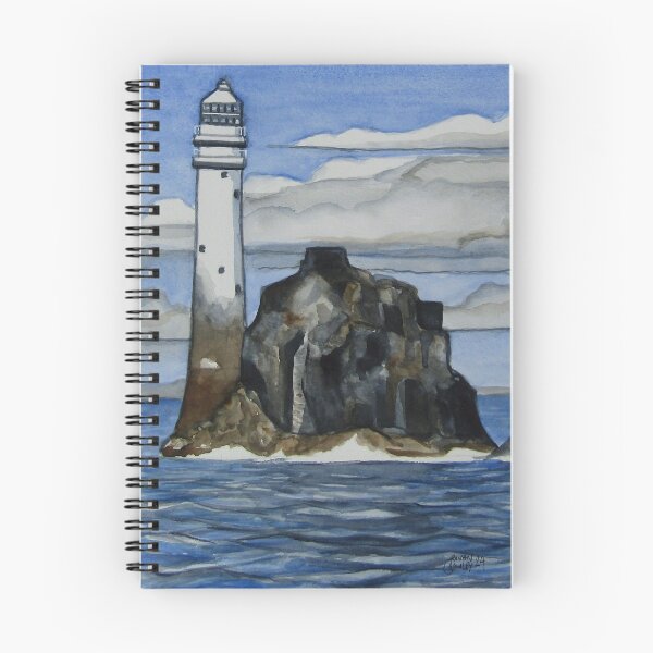 Item preview, Fastnet Lighthouse, Co. Cork, Ireland. Watercolor on 29.7x21cm paper. designed and sold by crowleyronan123.