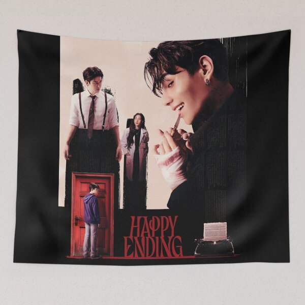 Item preview, Happy Ending Jeff Satur BL thai series Saturdayss barcode designed and sold by Kpop-Noona.