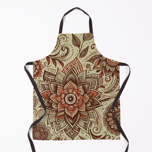 Item preview, Henna Art Inspired Pattern designed and sold by ReachForArt.