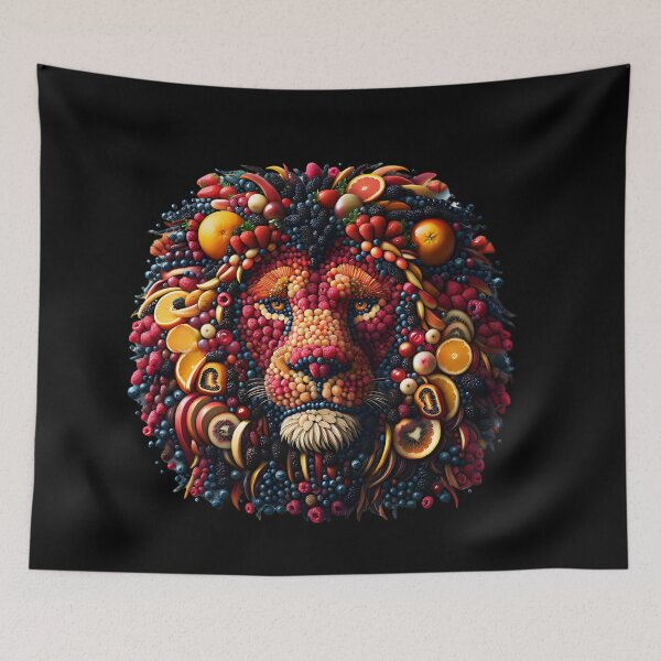 Item preview, Lion... Fruits... 001... (A.I.) designed and sold by AtelierFafard.
