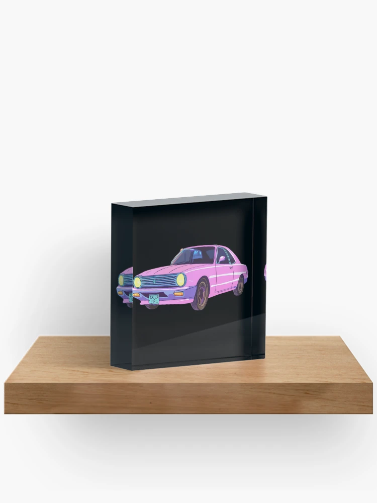 Thumbnail 2 of 5, Acrylic Block, Retro Ride designed and sold by WraithDesign.