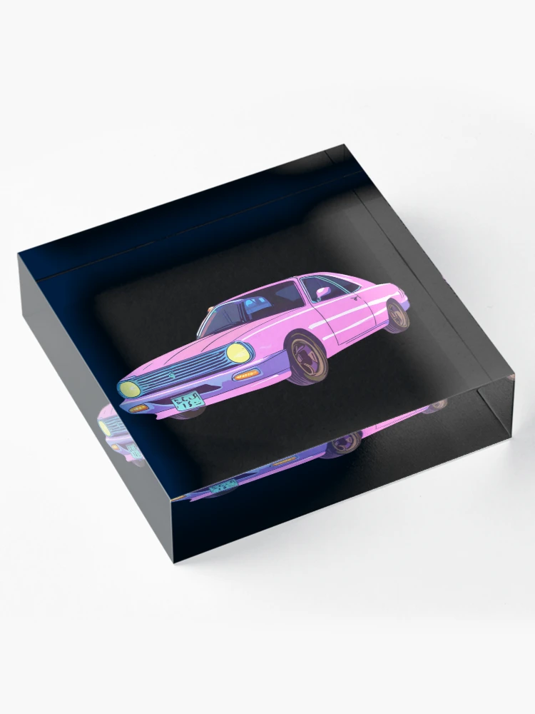 Thumbnail 4 of 5, Acrylic Block, Retro Ride designed and sold by WraithDesign.