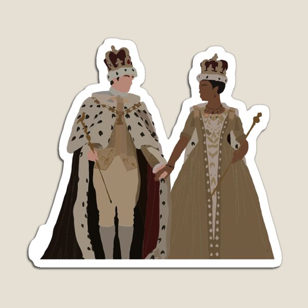 Aperçu de l'œuvre La reine Charlotte et le fermier George créée et vendue par CGDream-ai.