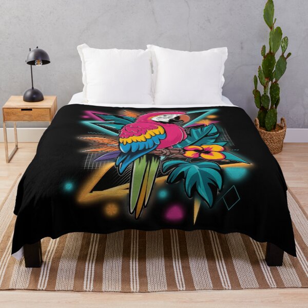 Item preview, Retro Neon Parrot designed and sold by Exodoi.