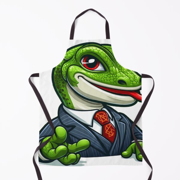 Item preview, The Elegant-Dressed Gecko of Corporate Charm designed and sold by Canaba.