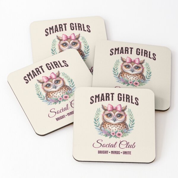 Item preview, Smart Girls Social Club Coquette Aesthetic designed and sold by CozyLightsStore.