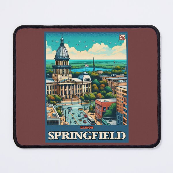 Item preview, Springfiled, Illinois designed and sold by cloudland.