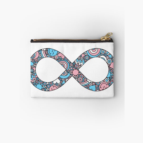 Item preview, Infinity Neurodiverse Doodle Trans Pride Flag designed and sold by JoyfulJen.
