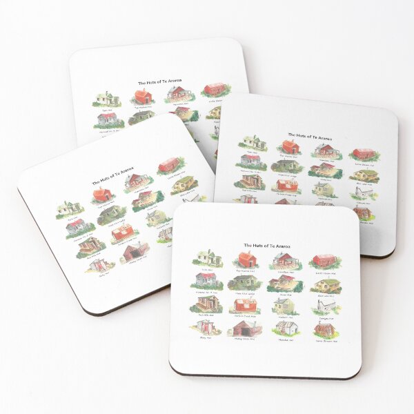 Item preview, Huts of Te Araroa designed and sold by elliestrong26.
