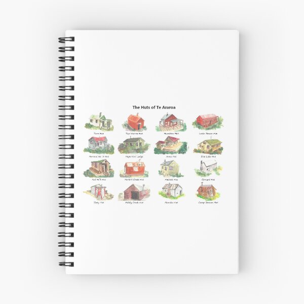 Item preview, Huts of Te Araroa designed and sold by elliestrong26.