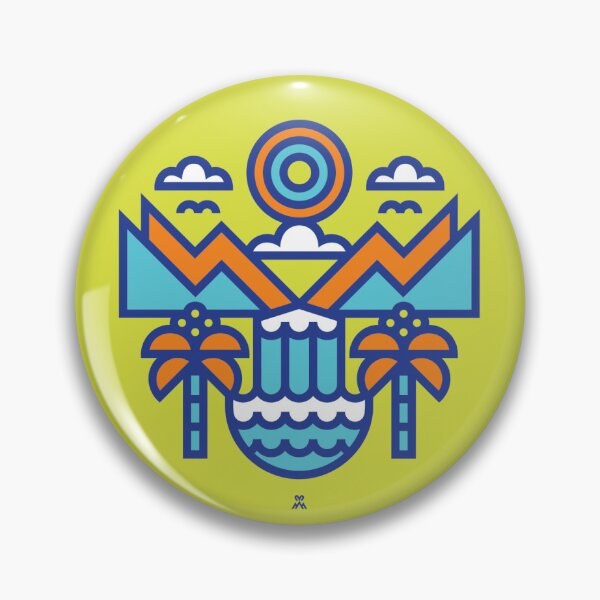 Item preview, Paradise Earth! (round style) designed and sold by The Majestic Gift.