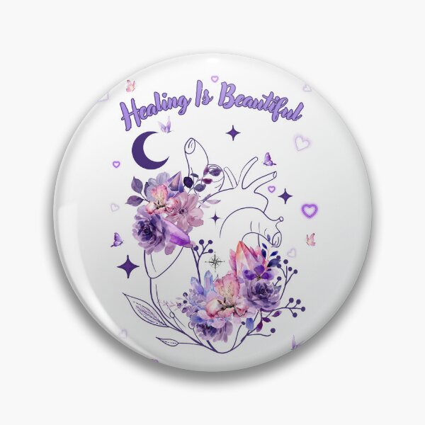 Item preview, Healing is beautiful heart designed and sold by hamsasoul.