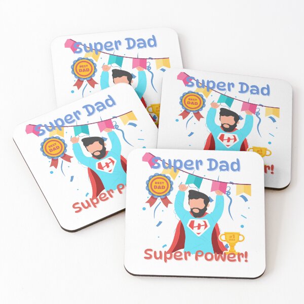 Item preview, Super dad super power designed and sold by wanessacreative.