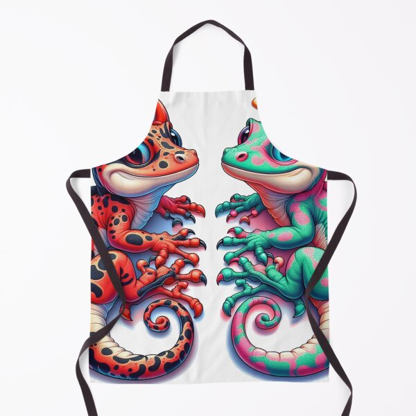 Item preview, Whimsical Devil and Angel Geckos  designed and sold by Canaba.