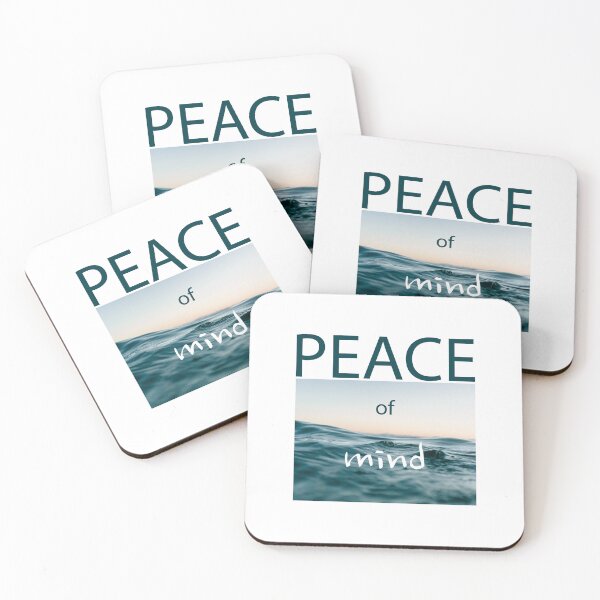 Item preview, Ocean | Peace of mind | Sea | motivational quote | designed and sold by GeorgetaHere.