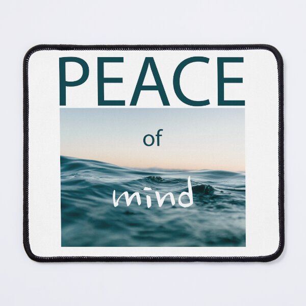Item preview, Ocean | Peace of mind | Sea | motivational quote | designed and sold by GeorgetaHere.