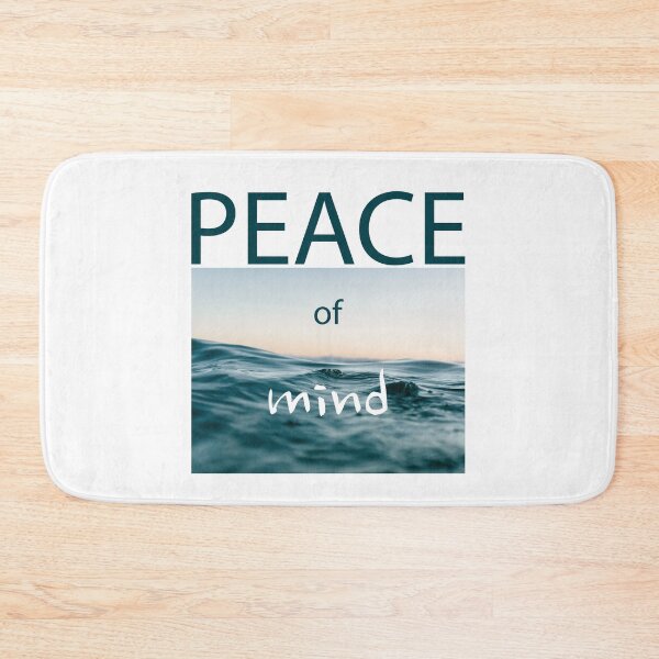 Item preview, Ocean | Peace of mind | Sea | motivational quote | designed and sold by GeorgetaHere.