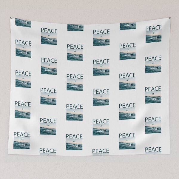 Item preview, Ocean | Peace of mind | Sea | motivational quote | designed and sold by GeorgetaHere.