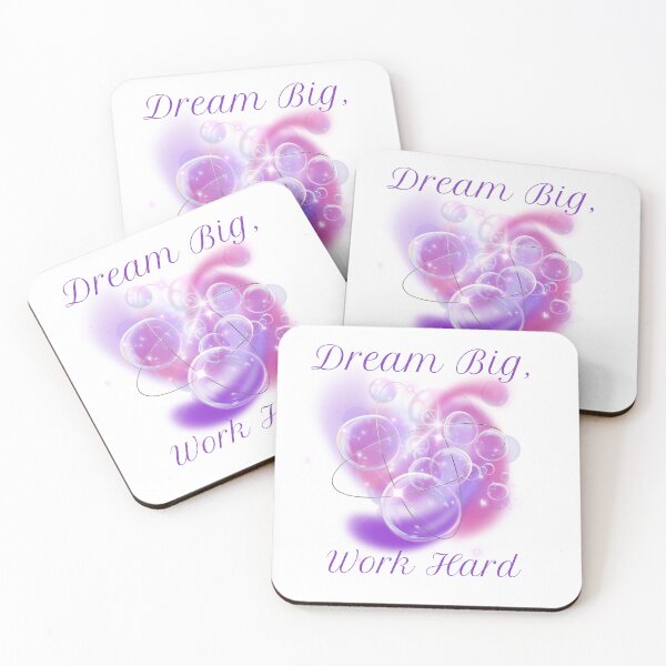 Item preview, Dream big Work hard designed and sold by wanessacreative.