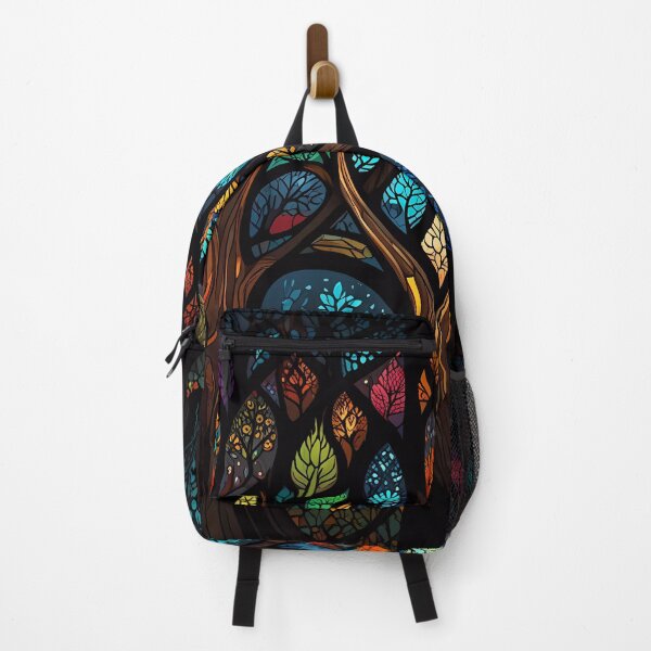 Item preview, Colourful Mosaic Stained Glass Tree effect design designed and sold by FocusedArt.