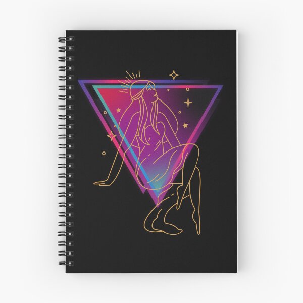 Item preview, Mystical golden woman in dark triangle  designed and sold by MarigoldandLily.
