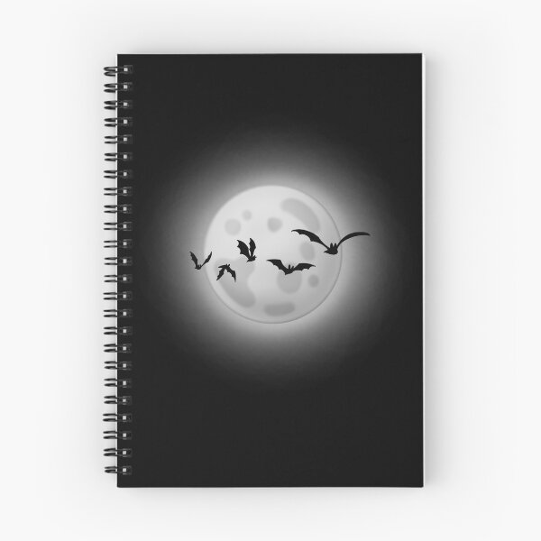 Item preview, Bats flying across the Moon designed and sold by Cryptid-Crafter.