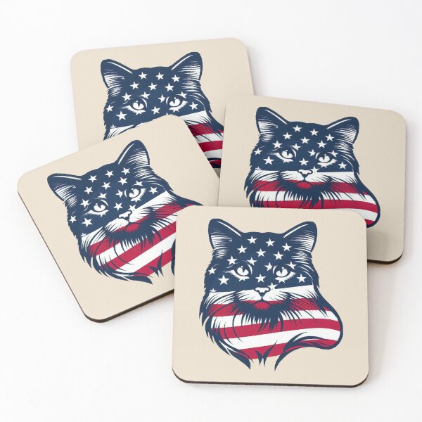 Item preview, American Pride Cat designed and sold by Myra365Art.